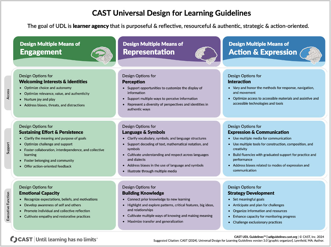 CAST Universal Design for Learning